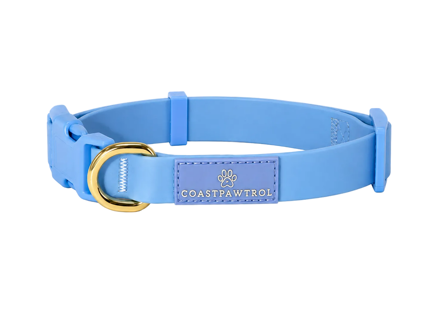 Waterproof Dog Collar - Pawcific Blue
