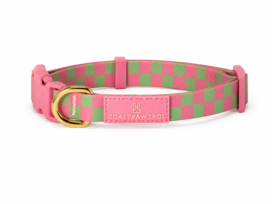 Waterproof Dog Collar - Candy Tide