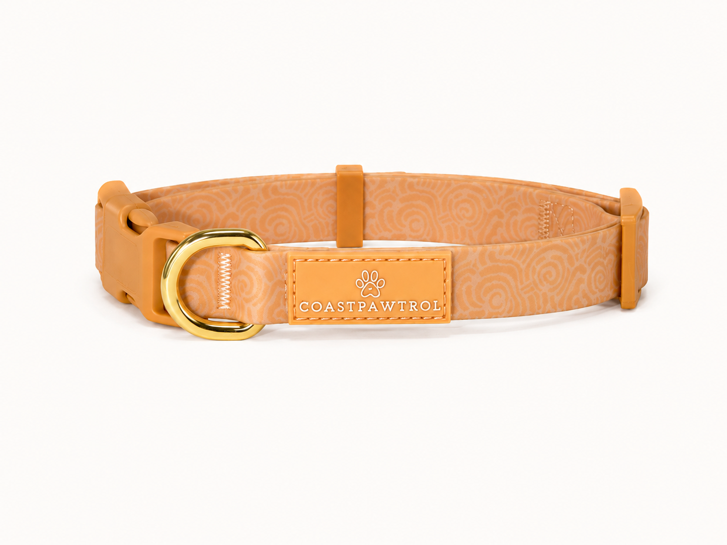 Waterproof Dog Collar - Coral Crush