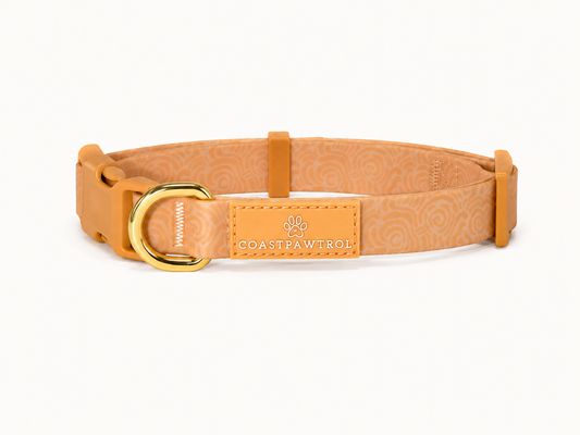 Waterproof Dog Collar - Coral Crush
